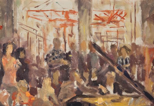 Самохвалов А.Н. Эскиз к картине «Аппассионата». 1967 Самохвалов А.Н. Эскиз к картине «Аппассионата». 1967